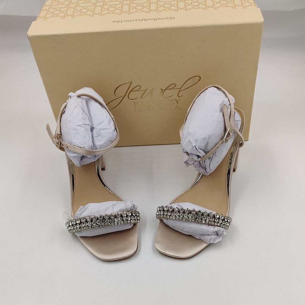 Jewel Badgley Mischka Lori Block Heel, Women's Size 6.5